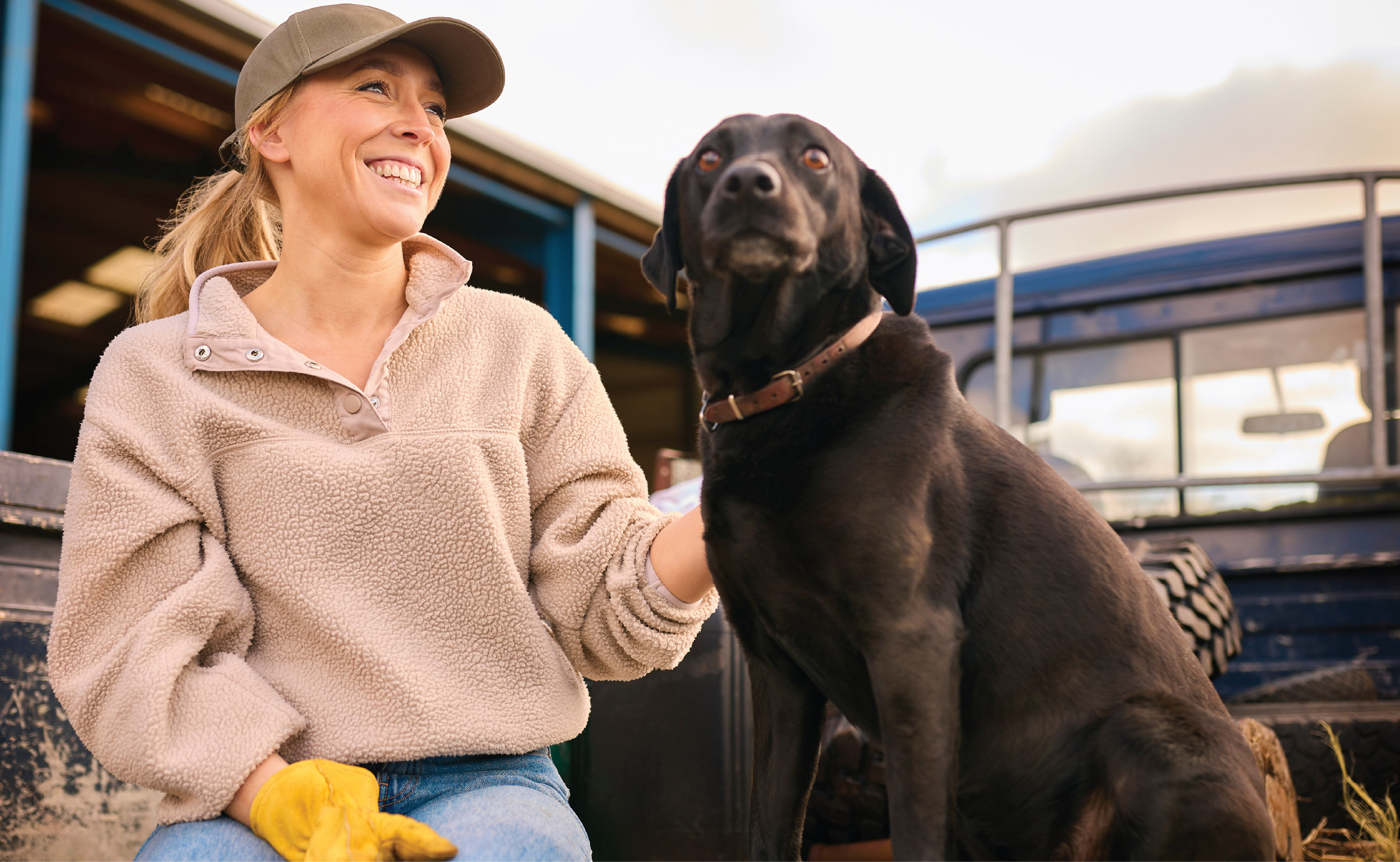 Man running on gravel road