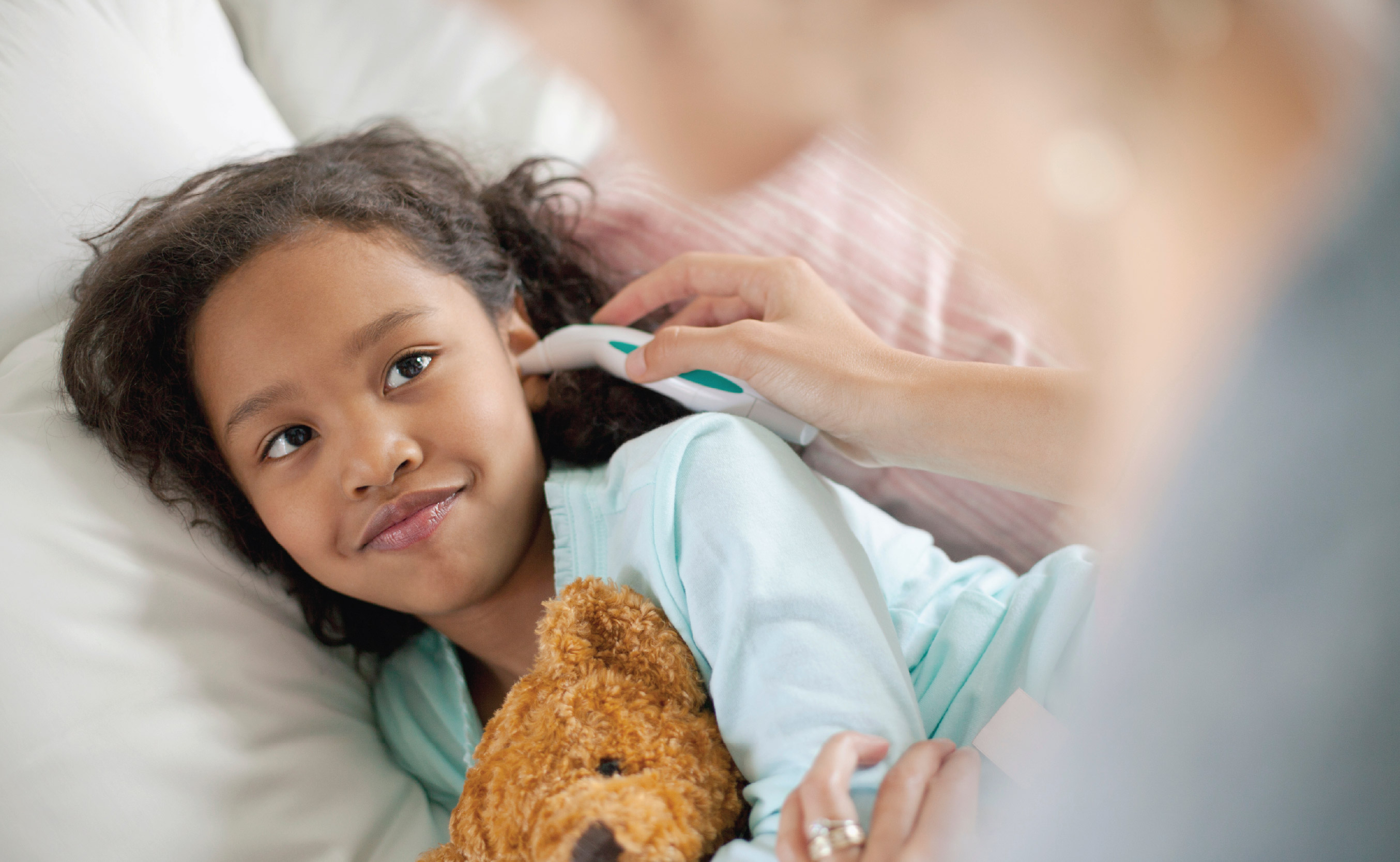 Happy smiling family